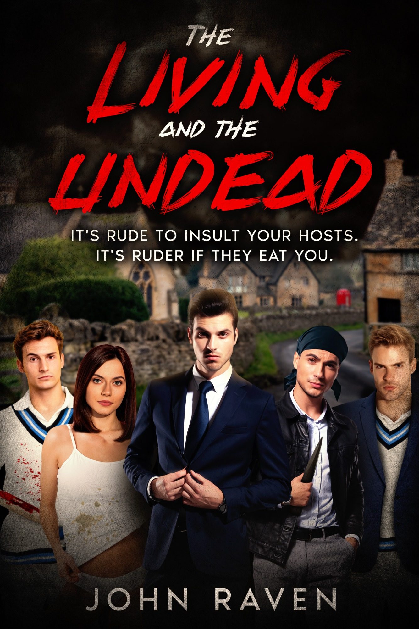 Main characters from The Living and the Undead: A Horror Novel